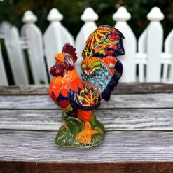 Talavera Rooster Statue | Large Hand-Painted Ceramic Decor -Pottery And Glassware il fullxfull.6083622821 c9jx 9a636e9e e695 4551 a5c9 38864e2f9840
