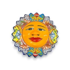 Extra Large Talavera Sun Wall Art | Handmade Mexican Decor -Pottery And Glassware il fullxfull.6099260119 l72t 7eb5894f ae2a 403b 93e4 22995ff96e88