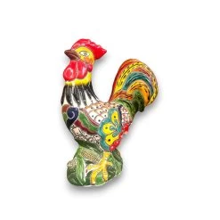 Talavera Rooster Statue | Colorful Handmade Mexican Farmhouse Decor -Pottery And Glassware il fullxfull.6099289361 29nt 78f5524c df95 4a62 93b7 8accefea6e2d