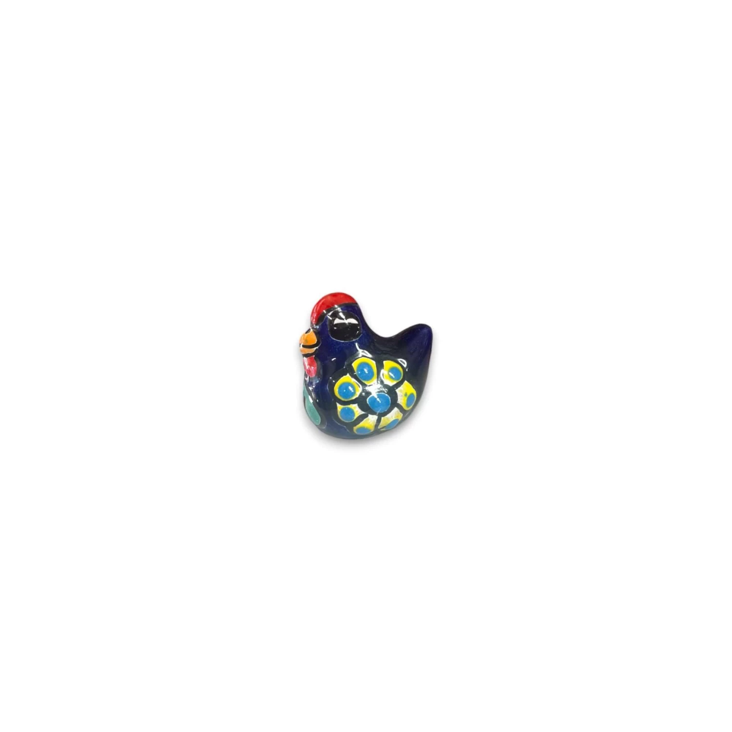 Set Of 2 Hand-Painted Talavera Chicken Figurines | Mexican Ceramic Chickens 7 Set Of 2 Hand-Painted Talavera Chicken Figurines | Mexican Ceramic Chickens - Image 7
