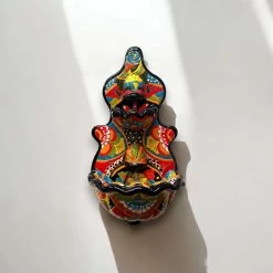 Handmade Mexican Talavera Wall Fountain | Authentic Art Decor (Large) -Pottery And Glassware il fullxfull.6159677312 rmzt