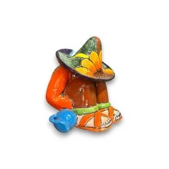 Colorful Talavera Statue | Sunflower Design Sleeping Man -Pottery And Glassware il fullxfull.6159713170 ps22 26ea1238 854f 4a97 811f 30118645e15c