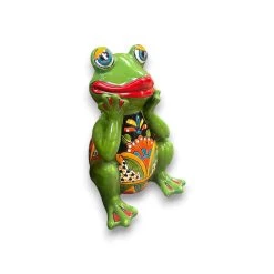 Talavera Frog Statue | Vibrant Hand-Painted Mexican Ceramic Art -Pottery And Glassware il fullxfull.6207663285 jkcd a4182040 05a2 48b9 8849 dab7752b5c5c