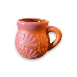 Pink Talavera Mug | Authentic Handmade Mexican Clay Jarrito -Pottery And Glassware il fullxfull.6207878345 1dif 035b8114 49e5 4074 8d3a 26caf20843bd