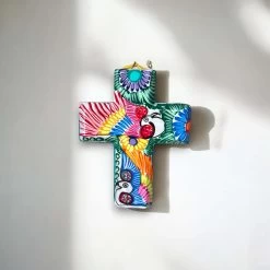 Guerrero Hand-Painted Cross Wall Art | Colorful Mexican Décor 12 Guerrero Hand-Painted Cross Wall Art | Colorful Mexican Décor -Pottery And Glassware il fullxfull.6209451113 kj6n 8e388ff8 b377 4452 8746 b04e5d85846e