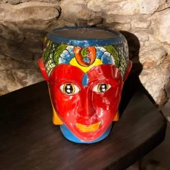 Talavera Face Planter | Hand-Painted Mexican Lady Pot Folk Art 7 Talavera Face Planter | Hand-Painted Mexican Lady Pot Folk Art -Pottery And Glassware il fullxfull.6243987950 5zqw 23b67b51 6205 4d0c 89f6 bc3850f728ba