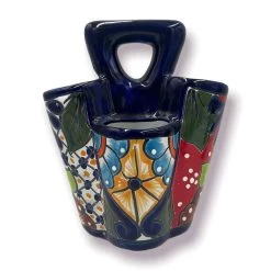 Talavera Utensil Holder | Colorful Handcrafted Mexican Organizer 11 Talavera Utensil Holder | Colorful Handcrafted Mexican Organizer -Pottery And Glassware il fullxfull.6462814660 dweg