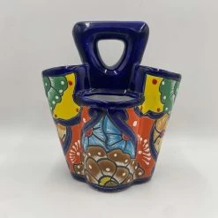 Talavera Utensil Holder | Colorful Handcrafted Mexican Organizer 13 Talavera Utensil Holder | Colorful Handcrafted Mexican Organizer -Pottery And Glassware il fullxfull.6510918147 hfan