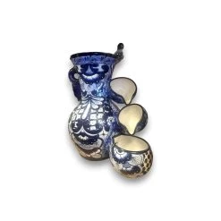 Handmade Talavera Fountain | Blue And White Mexican Ceramic Decor -Pottery And Glassware il fullxfull.6556400742 d4if