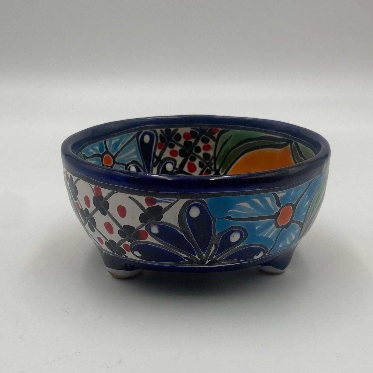Talavera Salsa Bowl | Handcrafted Mexican Molcajete 8 Talavera Salsa Bowl | Handcrafted Mexican Molcajete - Image 8