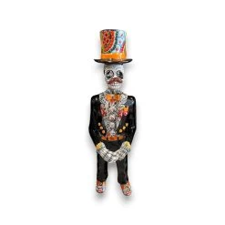 Talavera Catrin Statue | 33" Day Of The Dead Figurine -Pottery And Glassware il fullxfull.6604155094 m9rn