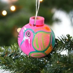 Talavera Christmas Ornaments | Festive Folk Art Decor 9 Talavera Christmas Ornaments | Festive Folk Art Decor -Pottery And Glassware mexican talavera christmas ornament folk art