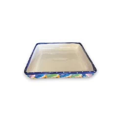 Square Talavera Appetizer Tray | Hand-Painted Mexican Serving Dish 13 Square Talavera Appetizer Tray | Hand-Painted Mexican Serving Dish -Pottery And Glassware square talavera appetizer tray hand painted 1