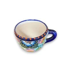 Talavera Coffee Mug | Hand-Painted Mexican Ceramic Cup 17 Talavera Coffee Mug | Hand-Painted Mexican Ceramic Cup -Pottery And Glassware talavera handpainted ceramic coffee mug