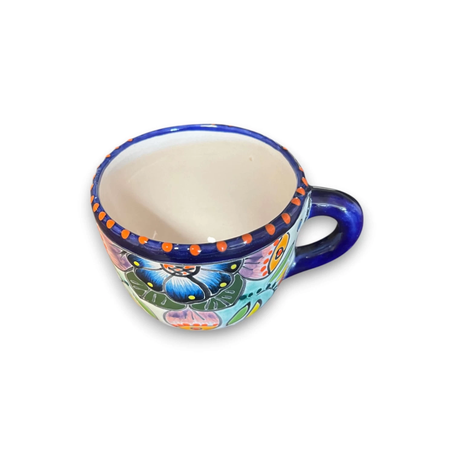 Talavera Coffee Mug | Hand-Painted Mexican Ceramic Cup 9 Talavera Coffee Mug | Hand-Painted Mexican Ceramic Cup - Image 9