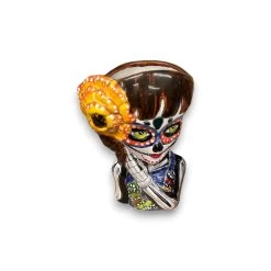 Talavera Day Of The Dead Face Planter | Handmade Skull Ceramic Pot 13 Talavera Day Of The Dead Face Planter | Handmade Skull Ceramic Pot -Pottery And Glassware talavera day of dead face planter
